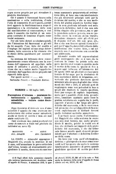 Annali della giurisprudenza italiana raccolta generale delle decisioni delle Corti di cassazione e d'appello in materia civile, criminale, commerciale, di diritto pubblico e amministrativo, e di procedura civile e penale