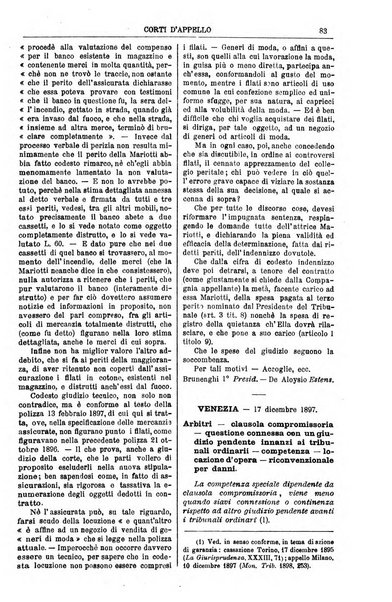 Annali della giurisprudenza italiana raccolta generale delle decisioni delle Corti di cassazione e d'appello in materia civile, criminale, commerciale, di diritto pubblico e amministrativo, e di procedura civile e penale