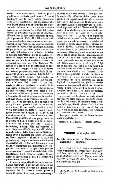 Annali della giurisprudenza italiana raccolta generale delle decisioni delle Corti di cassazione e d'appello in materia civile, criminale, commerciale, di diritto pubblico e amministrativo, e di procedura civile e penale