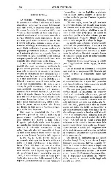 Annali della giurisprudenza italiana raccolta generale delle decisioni delle Corti di cassazione e d'appello in materia civile, criminale, commerciale, di diritto pubblico e amministrativo, e di procedura civile e penale