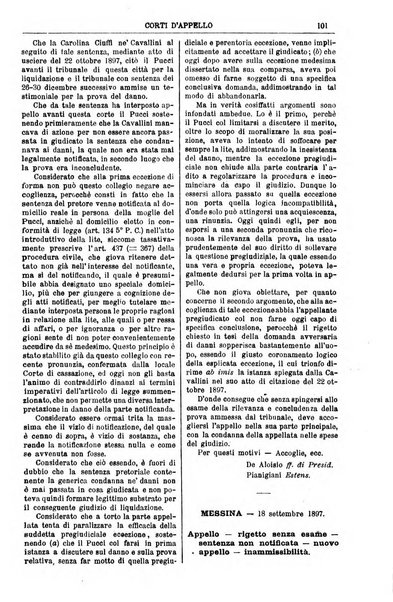 Annali della giurisprudenza italiana raccolta generale delle decisioni delle Corti di cassazione e d'appello in materia civile, criminale, commerciale, di diritto pubblico e amministrativo, e di procedura civile e penale