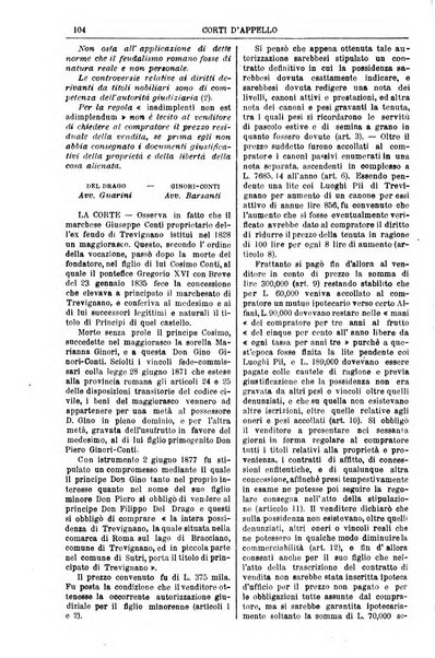 Annali della giurisprudenza italiana raccolta generale delle decisioni delle Corti di cassazione e d'appello in materia civile, criminale, commerciale, di diritto pubblico e amministrativo, e di procedura civile e penale