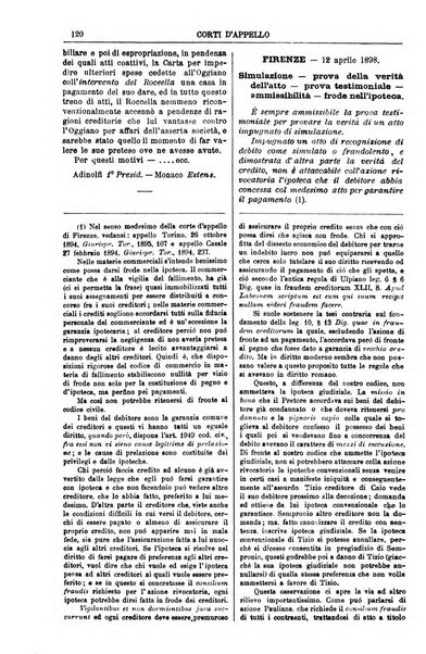 Annali della giurisprudenza italiana raccolta generale delle decisioni delle Corti di cassazione e d'appello in materia civile, criminale, commerciale, di diritto pubblico e amministrativo, e di procedura civile e penale