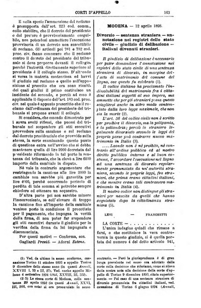 Annali della giurisprudenza italiana raccolta generale delle decisioni delle Corti di cassazione e d'appello in materia civile, criminale, commerciale, di diritto pubblico e amministrativo, e di procedura civile e penale