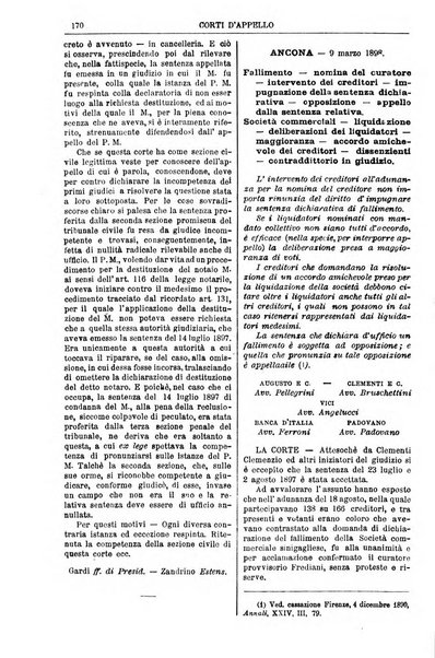 Annali della giurisprudenza italiana raccolta generale delle decisioni delle Corti di cassazione e d'appello in materia civile, criminale, commerciale, di diritto pubblico e amministrativo, e di procedura civile e penale