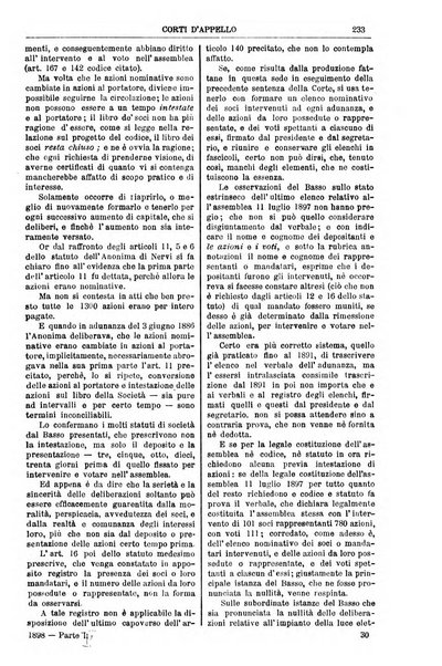 Annali della giurisprudenza italiana raccolta generale delle decisioni delle Corti di cassazione e d'appello in materia civile, criminale, commerciale, di diritto pubblico e amministrativo, e di procedura civile e penale