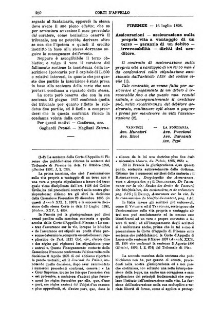 Annali della giurisprudenza italiana raccolta generale delle decisioni delle Corti di cassazione e d'appello in materia civile, criminale, commerciale, di diritto pubblico e amministrativo, e di procedura civile e penale