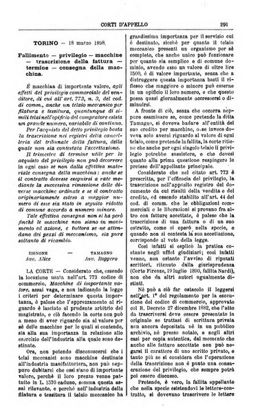 Annali della giurisprudenza italiana raccolta generale delle decisioni delle Corti di cassazione e d'appello in materia civile, criminale, commerciale, di diritto pubblico e amministrativo, e di procedura civile e penale