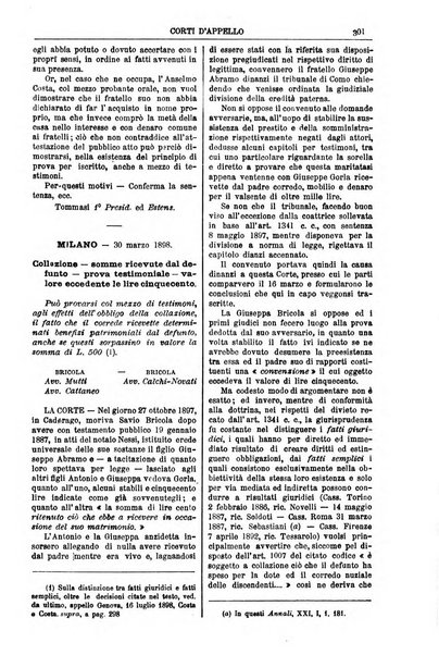 Annali della giurisprudenza italiana raccolta generale delle decisioni delle Corti di cassazione e d'appello in materia civile, criminale, commerciale, di diritto pubblico e amministrativo, e di procedura civile e penale