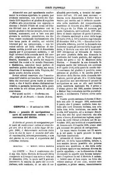 Annali della giurisprudenza italiana raccolta generale delle decisioni delle Corti di cassazione e d'appello in materia civile, criminale, commerciale, di diritto pubblico e amministrativo, e di procedura civile e penale