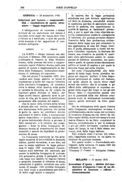 Annali della giurisprudenza italiana raccolta generale delle decisioni delle Corti di cassazione e d'appello in materia civile, criminale, commerciale, di diritto pubblico e amministrativo, e di procedura civile e penale