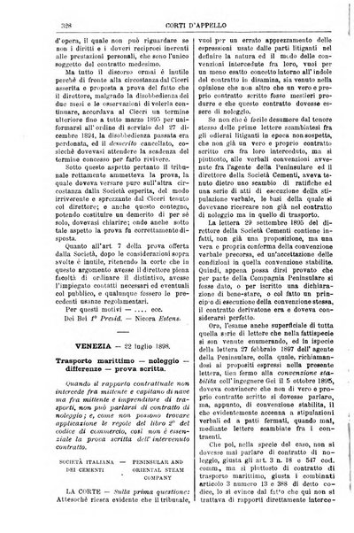 Annali della giurisprudenza italiana raccolta generale delle decisioni delle Corti di cassazione e d'appello in materia civile, criminale, commerciale, di diritto pubblico e amministrativo, e di procedura civile e penale