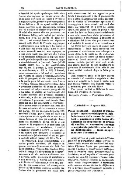 Annali della giurisprudenza italiana raccolta generale delle decisioni delle Corti di cassazione e d'appello in materia civile, criminale, commerciale, di diritto pubblico e amministrativo, e di procedura civile e penale