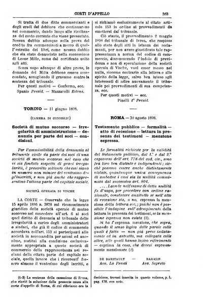 Annali della giurisprudenza italiana raccolta generale delle decisioni delle Corti di cassazione e d'appello in materia civile, criminale, commerciale, di diritto pubblico e amministrativo, e di procedura civile e penale