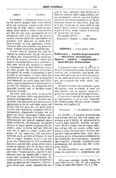 Annali della giurisprudenza italiana raccolta generale delle decisioni delle Corti di cassazione e d'appello in materia civile, criminale, commerciale, di diritto pubblico e amministrativo, e di procedura civile e penale