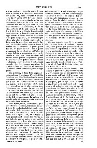 Annali della giurisprudenza italiana raccolta generale delle decisioni delle Corti di cassazione e d'appello in materia civile, criminale, commerciale, di diritto pubblico e amministrativo, e di procedura civile e penale