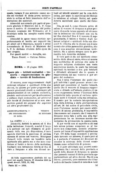 Annali della giurisprudenza italiana raccolta generale delle decisioni delle Corti di cassazione e d'appello in materia civile, criminale, commerciale, di diritto pubblico e amministrativo, e di procedura civile e penale