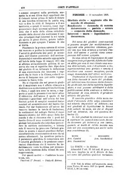 Annali della giurisprudenza italiana raccolta generale delle decisioni delle Corti di cassazione e d'appello in materia civile, criminale, commerciale, di diritto pubblico e amministrativo, e di procedura civile e penale