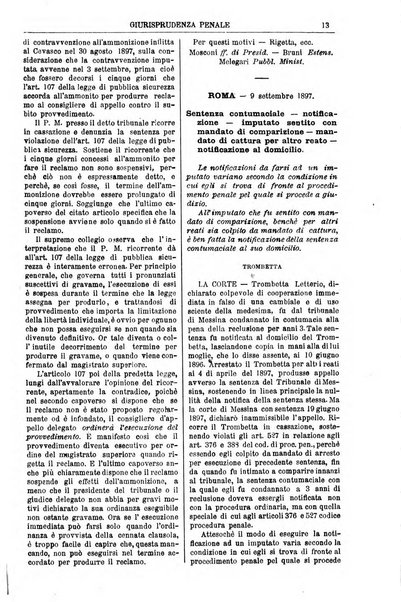 Annali della giurisprudenza italiana raccolta generale delle decisioni delle Corti di cassazione e d'appello in materia civile, criminale, commerciale, di diritto pubblico e amministrativo, e di procedura civile e penale