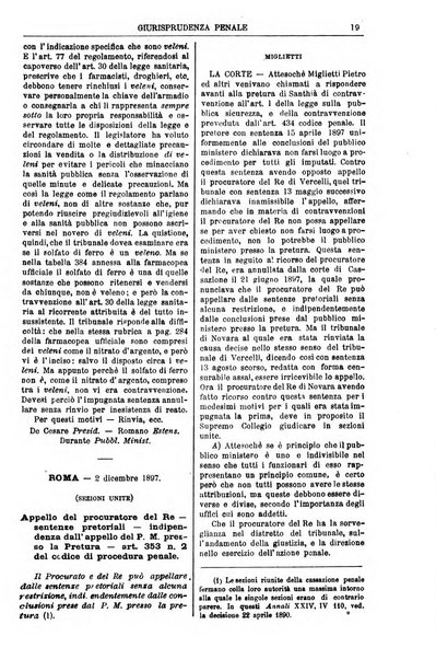 Annali della giurisprudenza italiana raccolta generale delle decisioni delle Corti di cassazione e d'appello in materia civile, criminale, commerciale, di diritto pubblico e amministrativo, e di procedura civile e penale