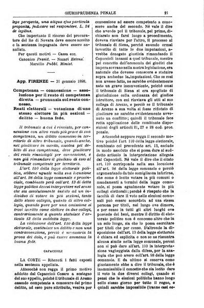 Annali della giurisprudenza italiana raccolta generale delle decisioni delle Corti di cassazione e d'appello in materia civile, criminale, commerciale, di diritto pubblico e amministrativo, e di procedura civile e penale