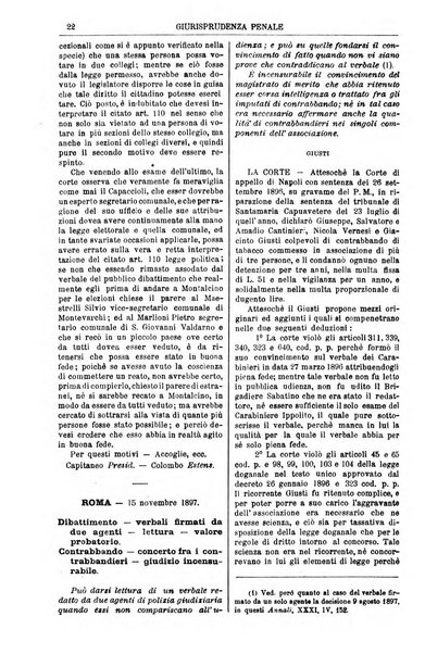 Annali della giurisprudenza italiana raccolta generale delle decisioni delle Corti di cassazione e d'appello in materia civile, criminale, commerciale, di diritto pubblico e amministrativo, e di procedura civile e penale