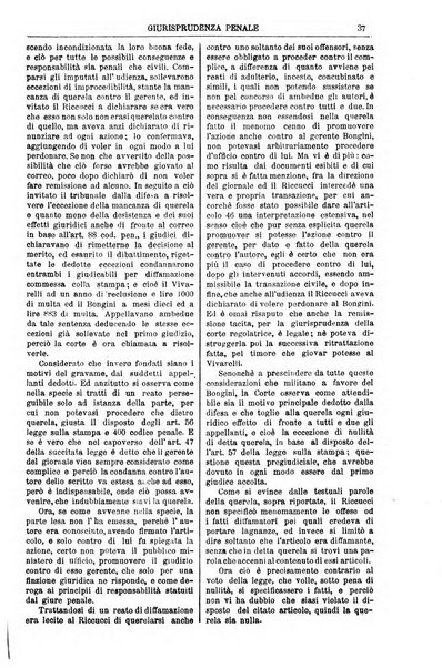 Annali della giurisprudenza italiana raccolta generale delle decisioni delle Corti di cassazione e d'appello in materia civile, criminale, commerciale, di diritto pubblico e amministrativo, e di procedura civile e penale