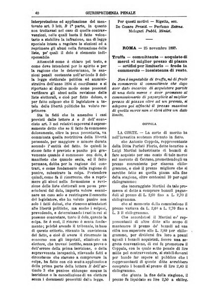 Annali della giurisprudenza italiana raccolta generale delle decisioni delle Corti di cassazione e d'appello in materia civile, criminale, commerciale, di diritto pubblico e amministrativo, e di procedura civile e penale