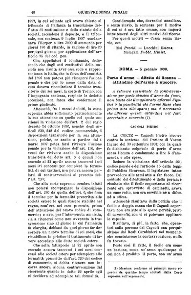 Annali della giurisprudenza italiana raccolta generale delle decisioni delle Corti di cassazione e d'appello in materia civile, criminale, commerciale, di diritto pubblico e amministrativo, e di procedura civile e penale