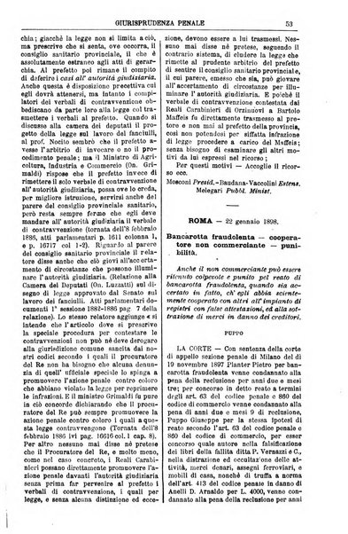 Annali della giurisprudenza italiana raccolta generale delle decisioni delle Corti di cassazione e d'appello in materia civile, criminale, commerciale, di diritto pubblico e amministrativo, e di procedura civile e penale