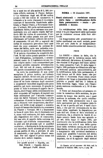 Annali della giurisprudenza italiana raccolta generale delle decisioni delle Corti di cassazione e d'appello in materia civile, criminale, commerciale, di diritto pubblico e amministrativo, e di procedura civile e penale