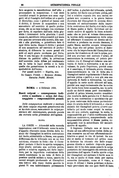 Annali della giurisprudenza italiana raccolta generale delle decisioni delle Corti di cassazione e d'appello in materia civile, criminale, commerciale, di diritto pubblico e amministrativo, e di procedura civile e penale