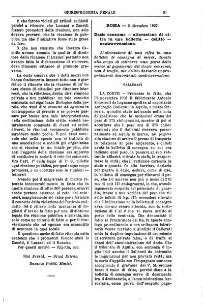 Annali della giurisprudenza italiana raccolta generale delle decisioni delle Corti di cassazione e d'appello in materia civile, criminale, commerciale, di diritto pubblico e amministrativo, e di procedura civile e penale