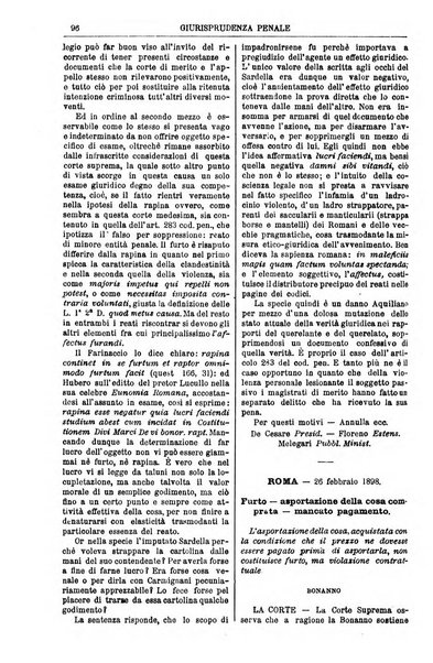 Annali della giurisprudenza italiana raccolta generale delle decisioni delle Corti di cassazione e d'appello in materia civile, criminale, commerciale, di diritto pubblico e amministrativo, e di procedura civile e penale