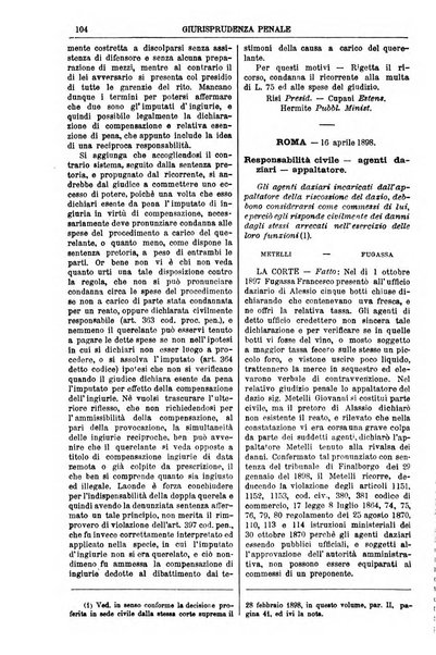 Annali della giurisprudenza italiana raccolta generale delle decisioni delle Corti di cassazione e d'appello in materia civile, criminale, commerciale, di diritto pubblico e amministrativo, e di procedura civile e penale