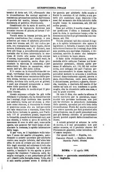 Annali della giurisprudenza italiana raccolta generale delle decisioni delle Corti di cassazione e d'appello in materia civile, criminale, commerciale, di diritto pubblico e amministrativo, e di procedura civile e penale