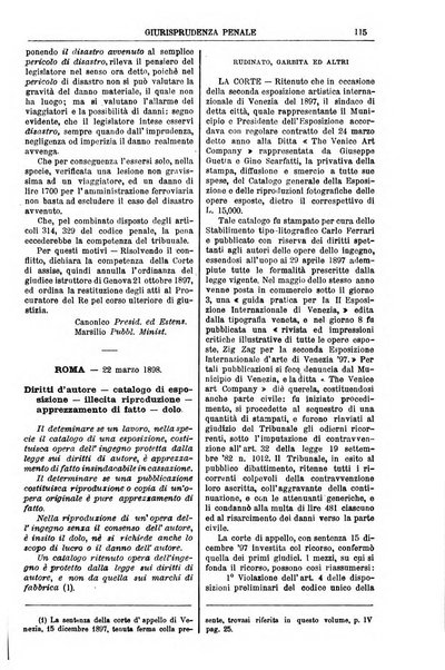 Annali della giurisprudenza italiana raccolta generale delle decisioni delle Corti di cassazione e d'appello in materia civile, criminale, commerciale, di diritto pubblico e amministrativo, e di procedura civile e penale