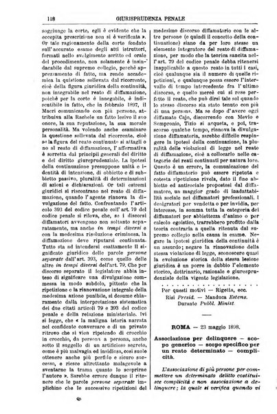 Annali della giurisprudenza italiana raccolta generale delle decisioni delle Corti di cassazione e d'appello in materia civile, criminale, commerciale, di diritto pubblico e amministrativo, e di procedura civile e penale