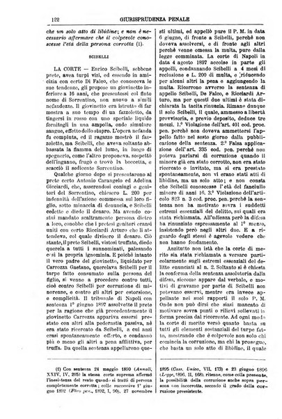 Annali della giurisprudenza italiana raccolta generale delle decisioni delle Corti di cassazione e d'appello in materia civile, criminale, commerciale, di diritto pubblico e amministrativo, e di procedura civile e penale