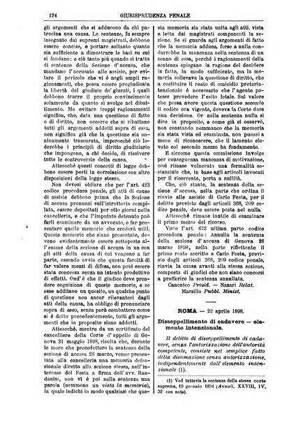 Annali della giurisprudenza italiana raccolta generale delle decisioni delle Corti di cassazione e d'appello in materia civile, criminale, commerciale, di diritto pubblico e amministrativo, e di procedura civile e penale