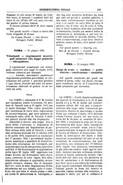 Annali della giurisprudenza italiana raccolta generale delle decisioni delle Corti di cassazione e d'appello in materia civile, criminale, commerciale, di diritto pubblico e amministrativo, e di procedura civile e penale