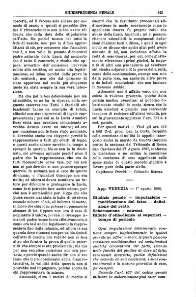 Annali della giurisprudenza italiana raccolta generale delle decisioni delle Corti di cassazione e d'appello in materia civile, criminale, commerciale, di diritto pubblico e amministrativo, e di procedura civile e penale