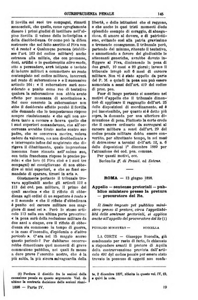 Annali della giurisprudenza italiana raccolta generale delle decisioni delle Corti di cassazione e d'appello in materia civile, criminale, commerciale, di diritto pubblico e amministrativo, e di procedura civile e penale