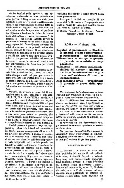 Annali della giurisprudenza italiana raccolta generale delle decisioni delle Corti di cassazione e d'appello in materia civile, criminale, commerciale, di diritto pubblico e amministrativo, e di procedura civile e penale