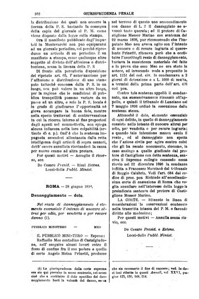 Annali della giurisprudenza italiana raccolta generale delle decisioni delle Corti di cassazione e d'appello in materia civile, criminale, commerciale, di diritto pubblico e amministrativo, e di procedura civile e penale