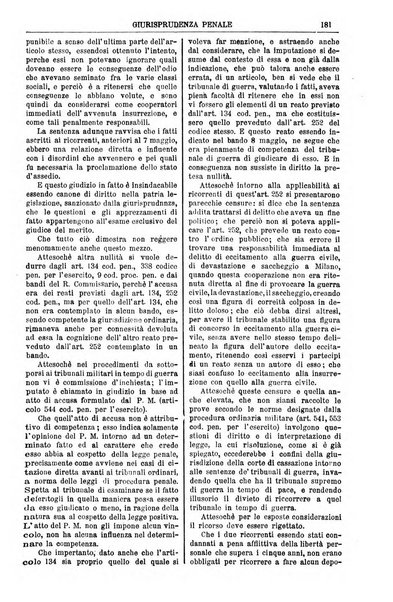 Annali della giurisprudenza italiana raccolta generale delle decisioni delle Corti di cassazione e d'appello in materia civile, criminale, commerciale, di diritto pubblico e amministrativo, e di procedura civile e penale