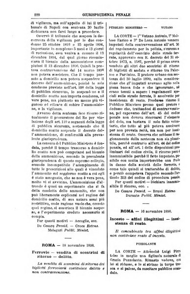 Annali della giurisprudenza italiana raccolta generale delle decisioni delle Corti di cassazione e d'appello in materia civile, criminale, commerciale, di diritto pubblico e amministrativo, e di procedura civile e penale