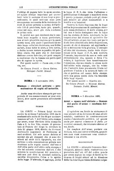 Annali della giurisprudenza italiana raccolta generale delle decisioni delle Corti di cassazione e d'appello in materia civile, criminale, commerciale, di diritto pubblico e amministrativo, e di procedura civile e penale