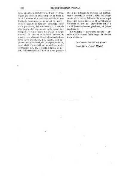 Annali della giurisprudenza italiana raccolta generale delle decisioni delle Corti di cassazione e d'appello in materia civile, criminale, commerciale, di diritto pubblico e amministrativo, e di procedura civile e penale