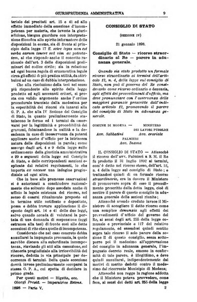 Annali della giurisprudenza italiana raccolta generale delle decisioni delle Corti di cassazione e d'appello in materia civile, criminale, commerciale, di diritto pubblico e amministrativo, e di procedura civile e penale